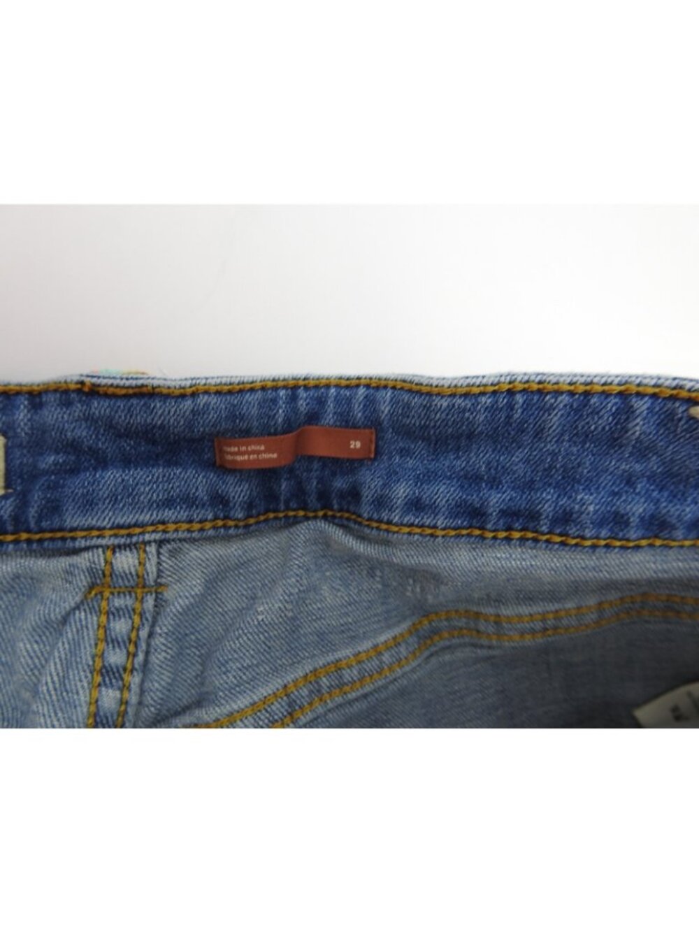 Anthropologie Pilcro Signature High Rise Embroidered Western Denim Short 29 - Picture 3 of 7